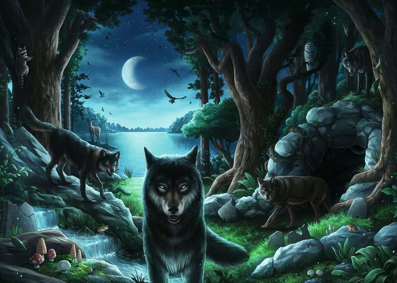 פאזל חדר בריחה: זאב בליל ירח